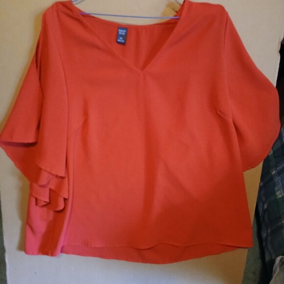 Emery Rose women's blouse red 2XL - Picture 1 of 3